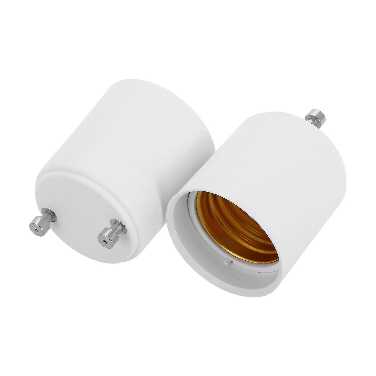 2pcs Socket Adapter Reliable Bulb Socket Extender Lamp Socket Replacement Commercial Light Base Adapter Light Bulb Fixture Socket Light Bulb Socket Co