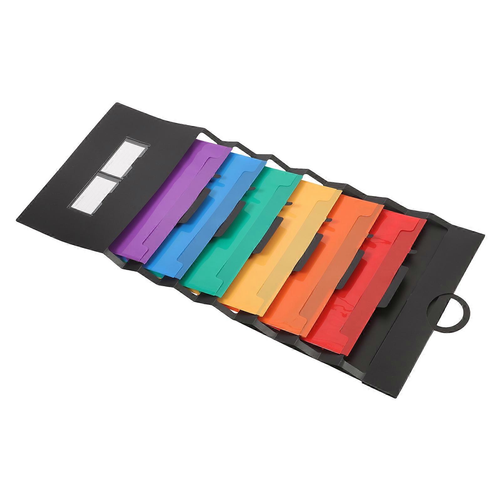 Expanding Document Folder Handle Design File Folder Waterproof File Folder Document Organizer