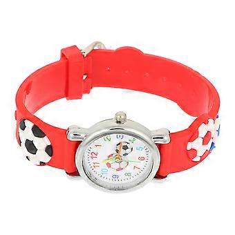 Soccer Ball Kids Sports Watch Cartoon Style for 3Pcs