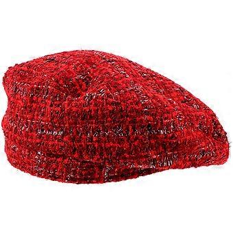 Casual Painter Style Beret For Holiday Clothing Accessories In Red Offering Comfort 1Pcs