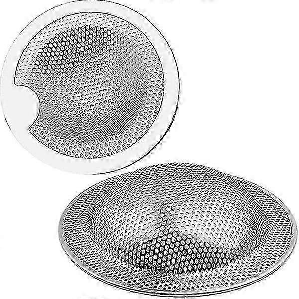 Fine-Mesh Stainless Drain Strainer Set
