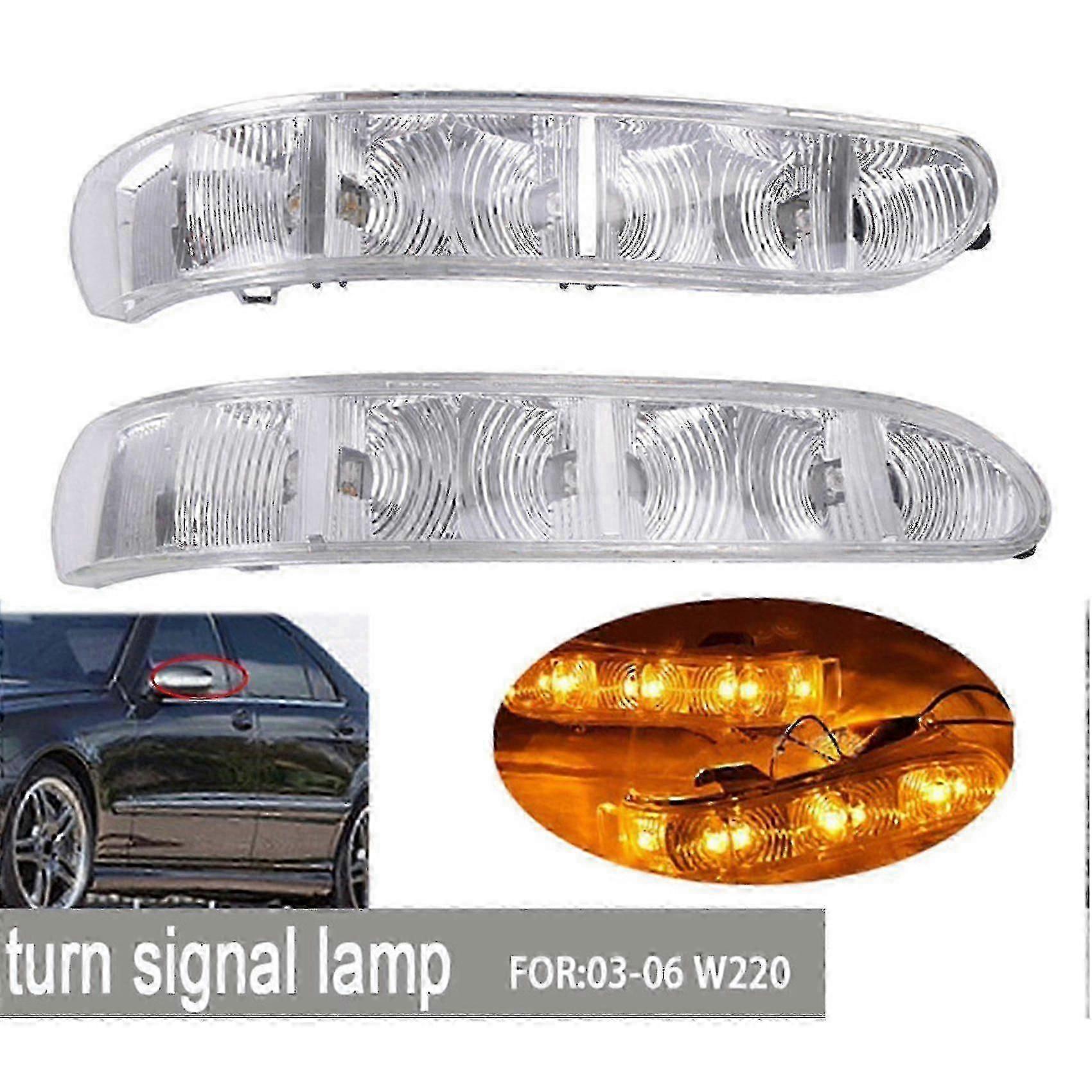 Side indicator light for Mercedes W220 S Class mirror