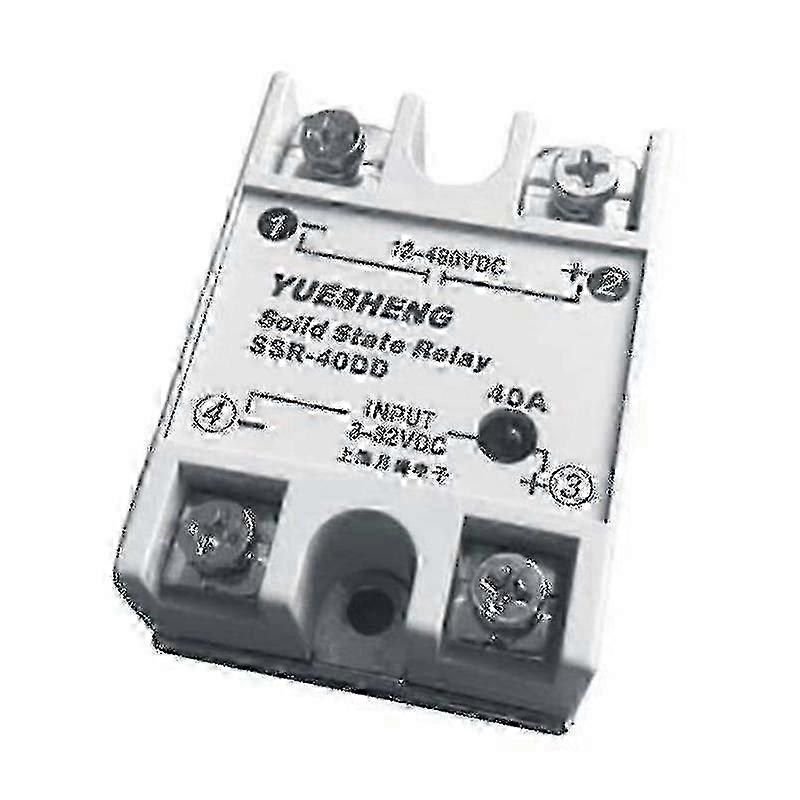 DC SSR-40DD Solid State Relay 40A Waterproof Design