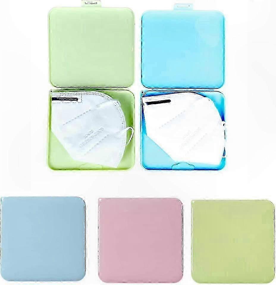 Durable stackable storage boxes, 3-pack, 13x13x1.4 cm, transparent plastic storage boxes, suitable for home and office.