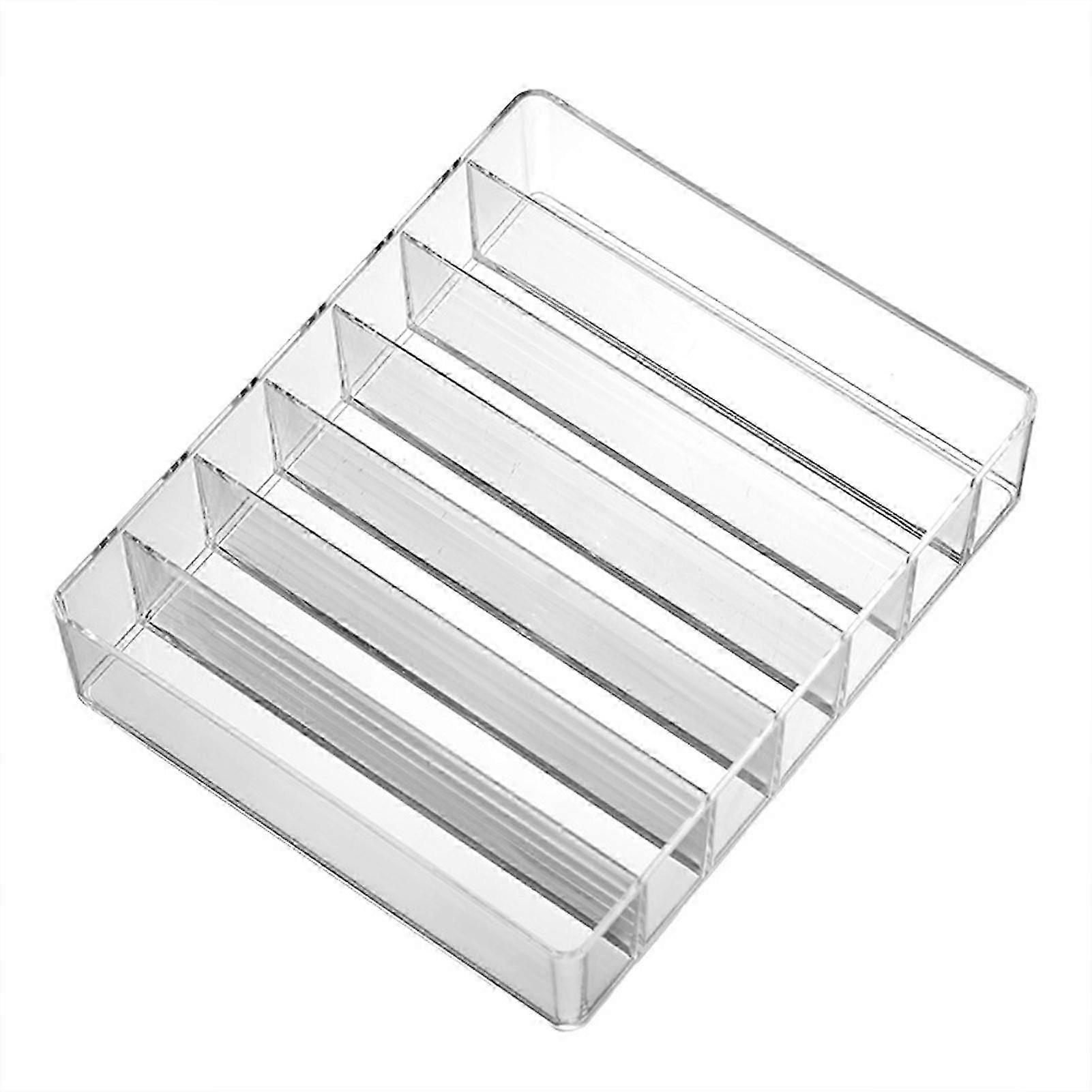 Transparent 7-Section Acrylic Organizer
