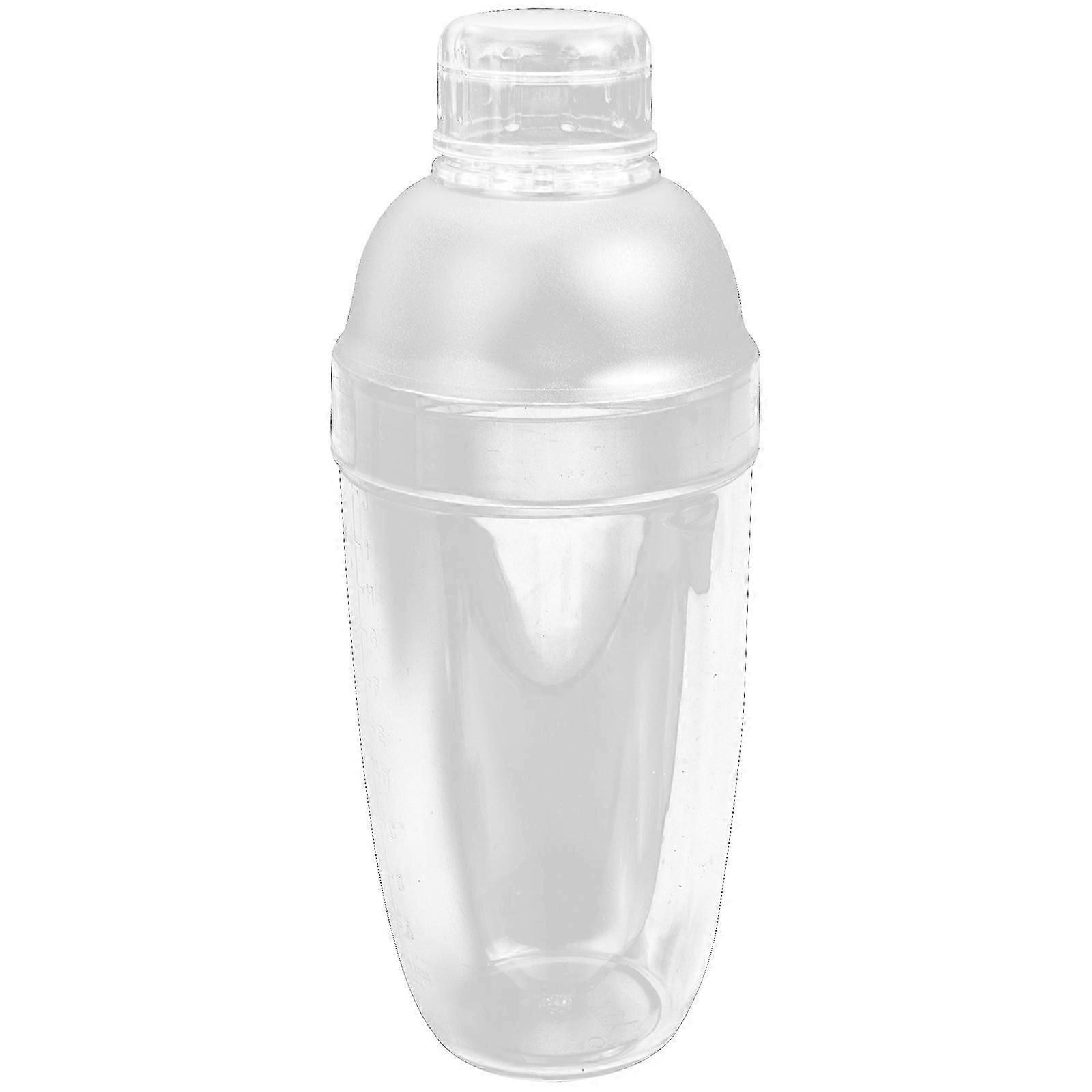 Multi-function Transparent Cocktail Shaker Plastic for Drink MixingJJ