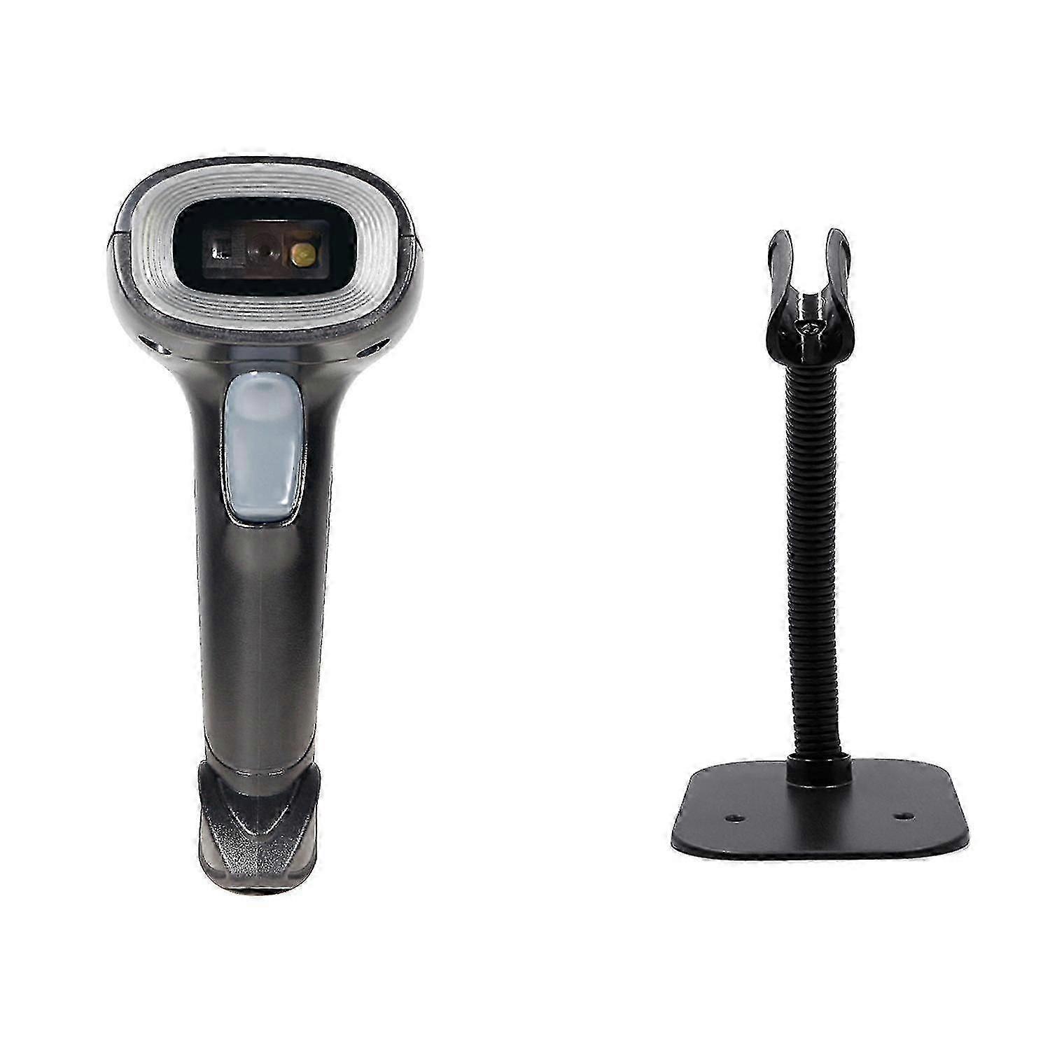 Ergonomic USB Barcode Scanner With Stand