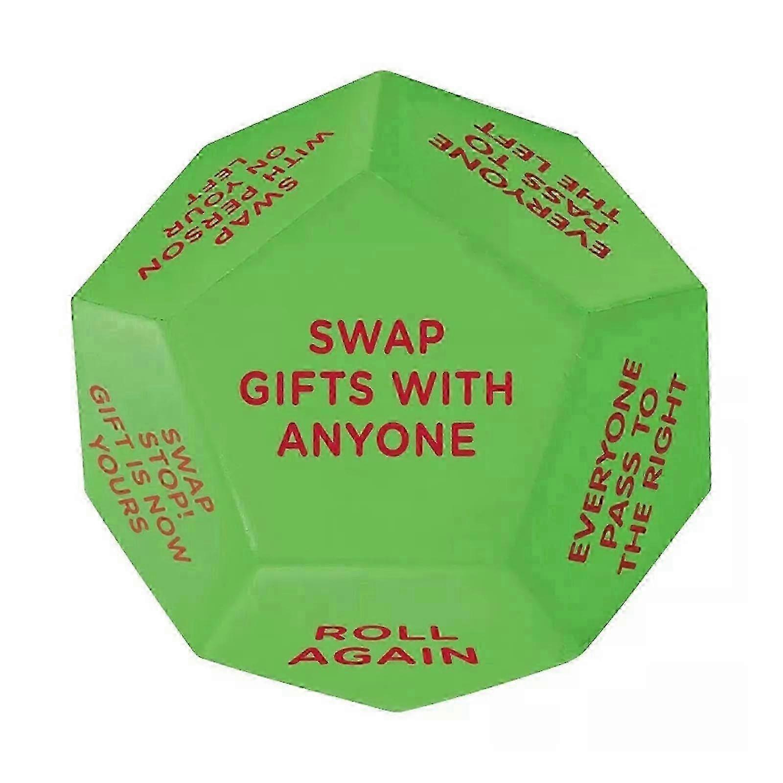 Silicone Christmas Gift Swap Dice