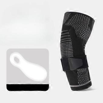 3D-geweven siliconenelleboogbrace, verstelbare ondersteuning voor bescherming tegen blessures bij basketbal, tennis en andere sporten.