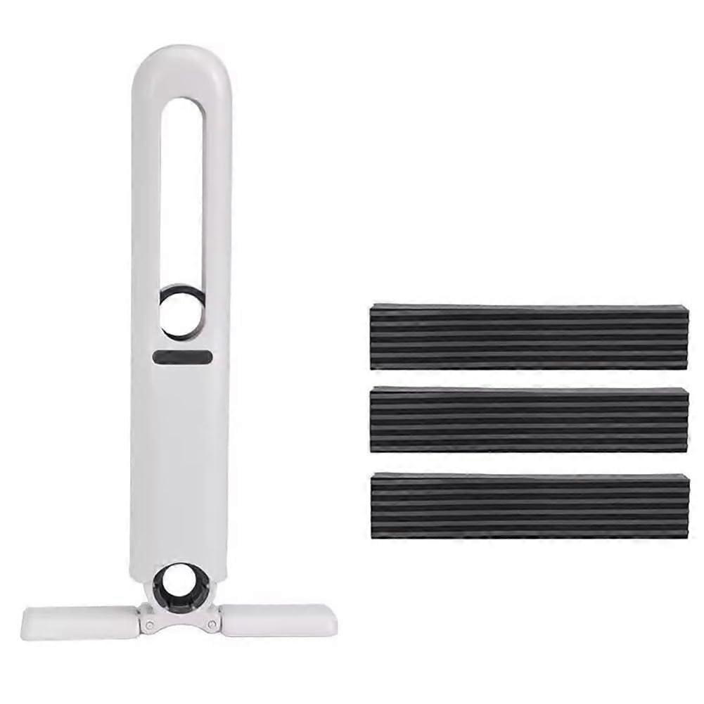 Mini Sponge Mop with Replaceable Super Absorbent Head, Spin SelfWringing Hand  Cleaning Mop for Bathroom and Kitchen