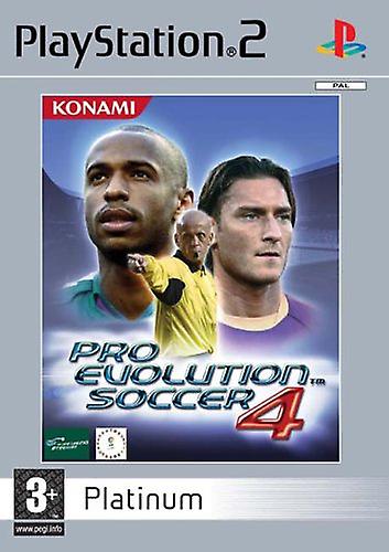 Pro Evolution Soccer 4 Platinum (PS2) - PAL - New & Sealed