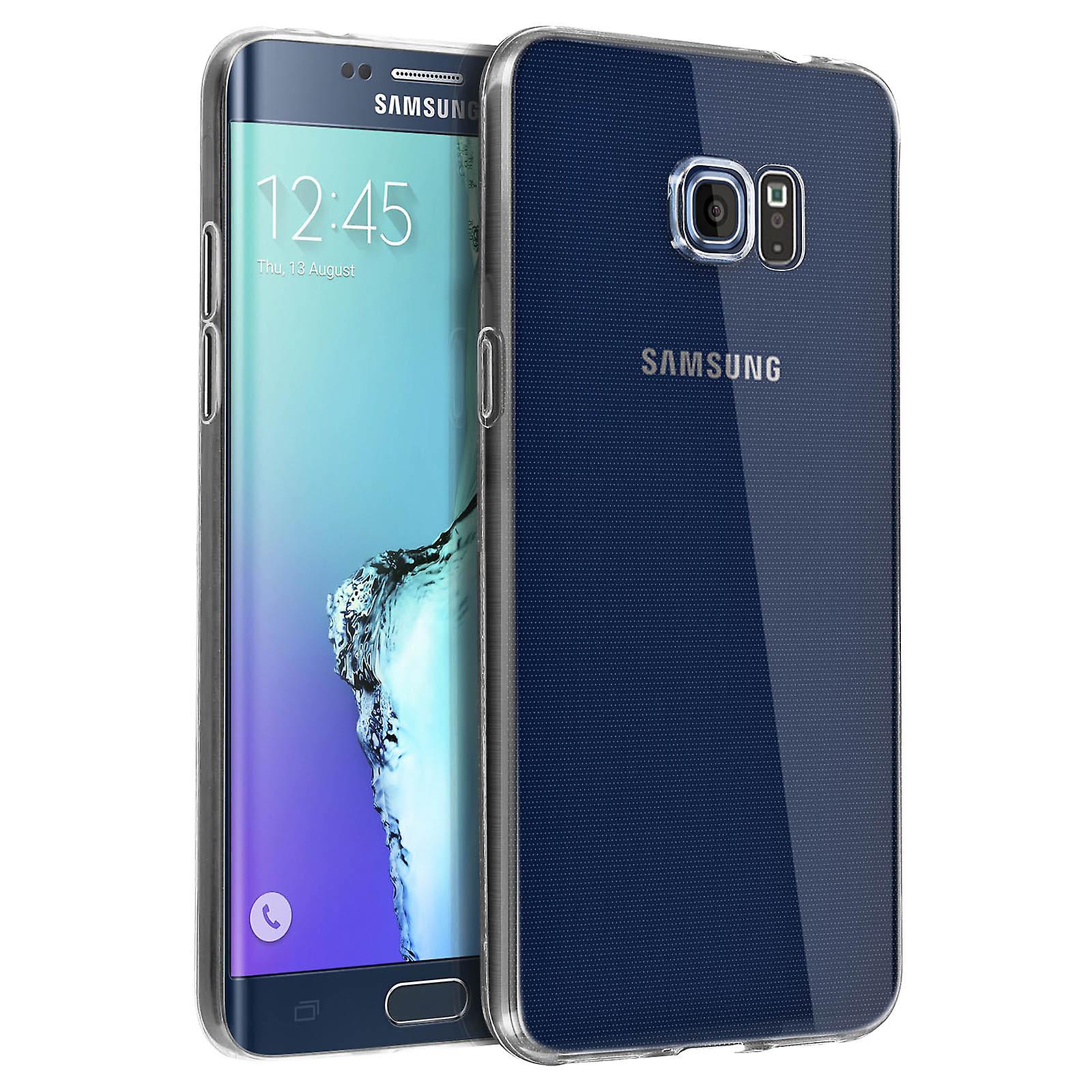 Capa protetora para Galaxy S6 Edge Plus ultrafina - transparente