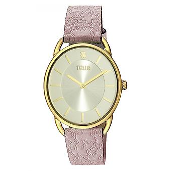 Tous watches dai Female Analog Quartz watch with cowhide bracelet 200351019