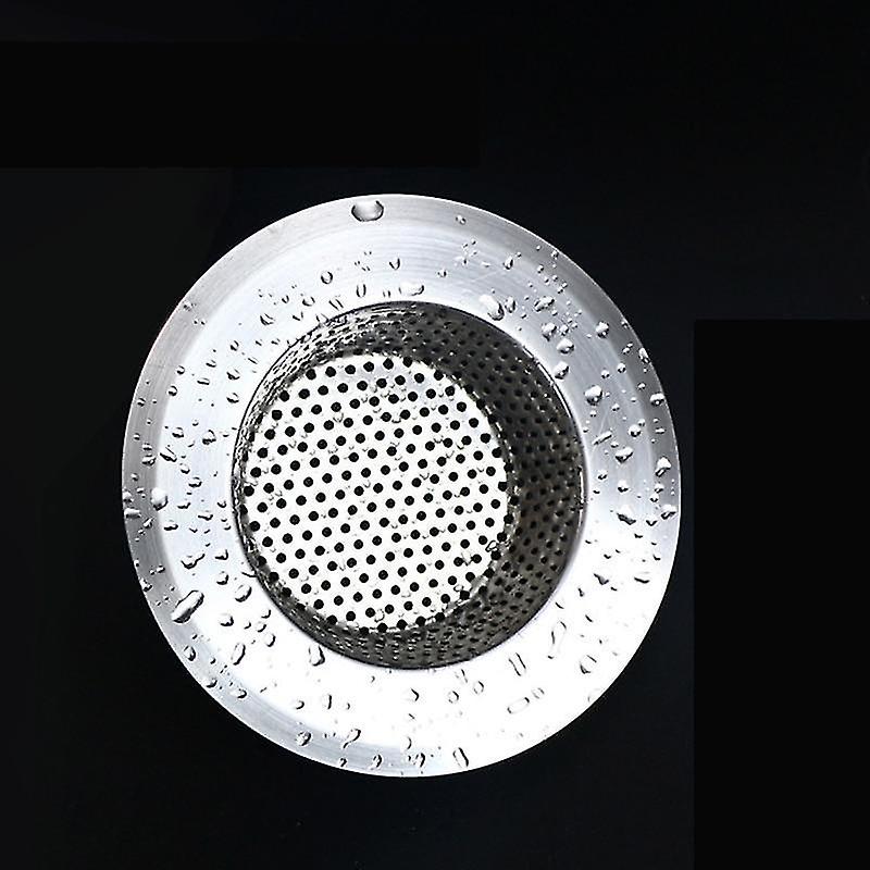 11Cm Rough Hole Stainless Steel Drain Hole Filter Kitchen Sink Strainer