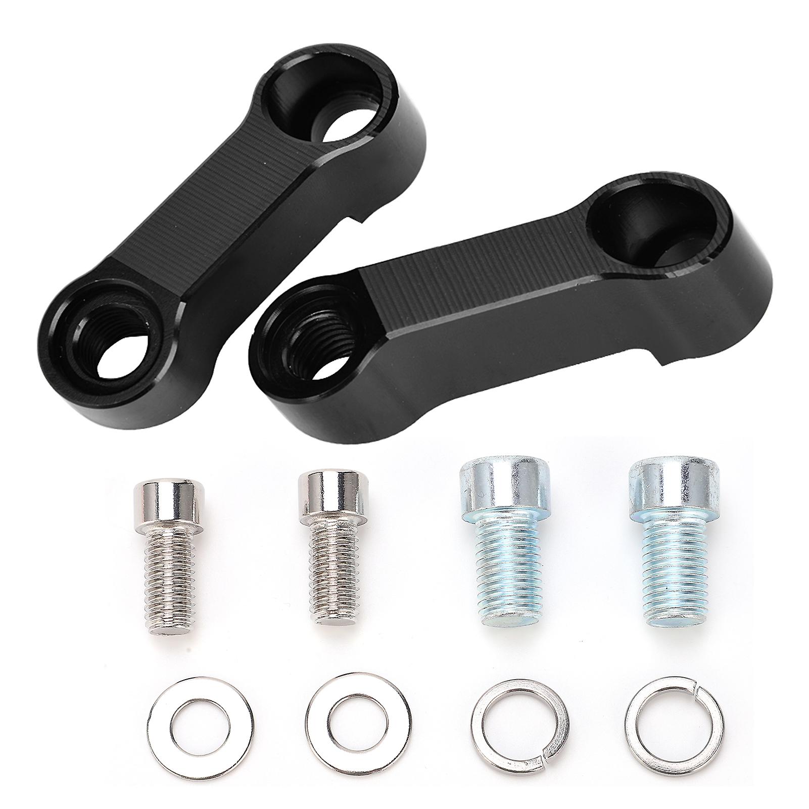 10mm 8mm Motorcycle Rearview Mirror Adapter Kit Riser Mount Extender
