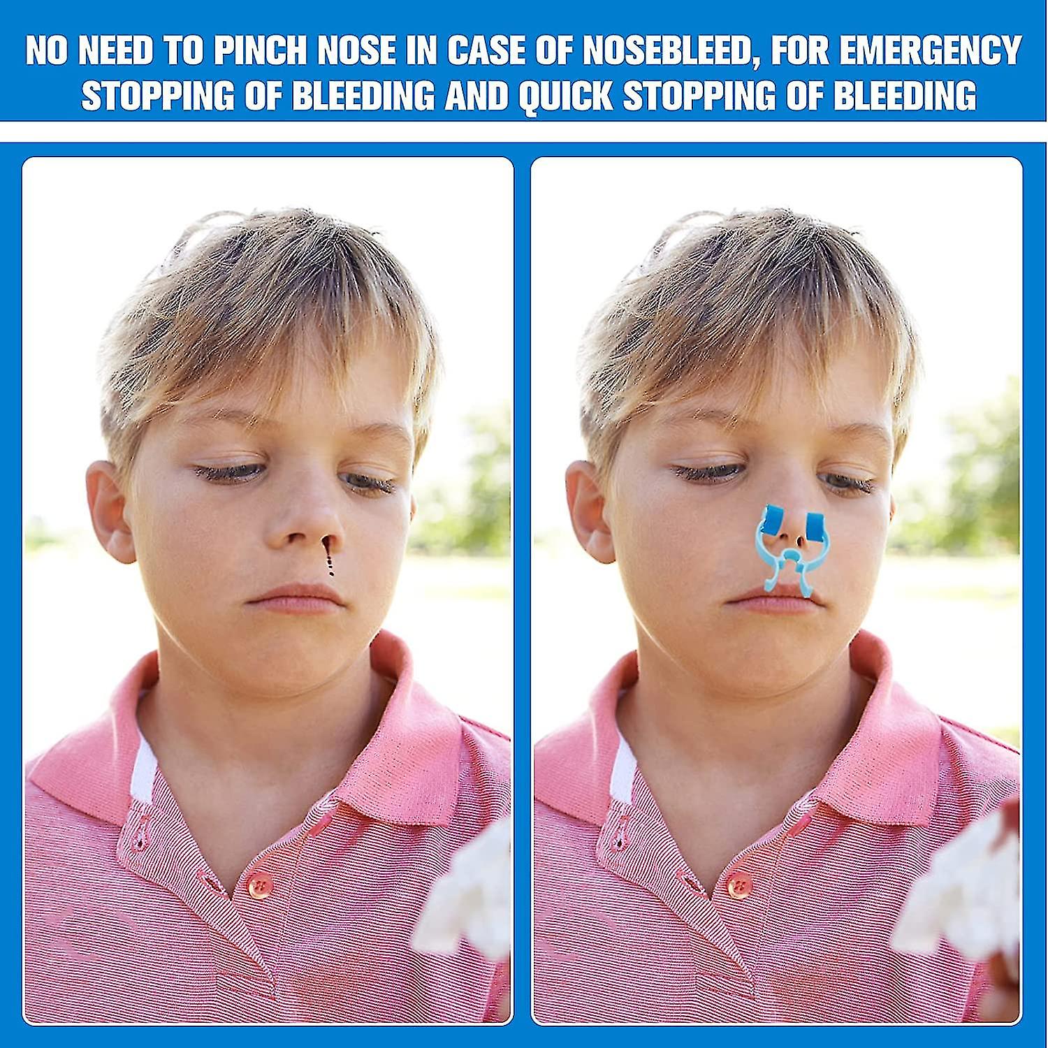 16pcs Nose Stop Clips Nose Bleed Stopper Swimming Nose Clips Nose Nasal