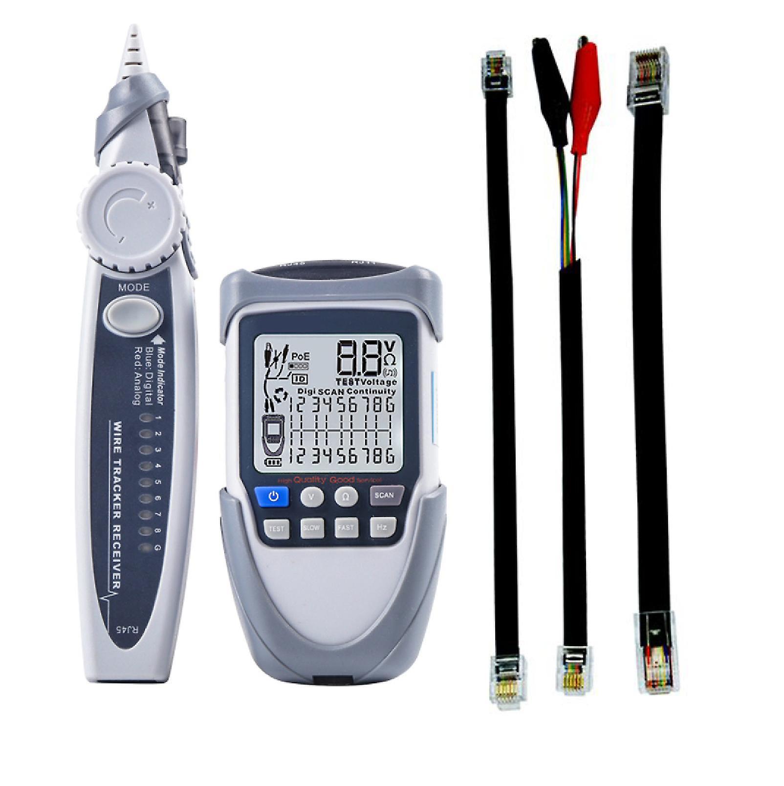 Portable Network Cable Tester Lcd Display