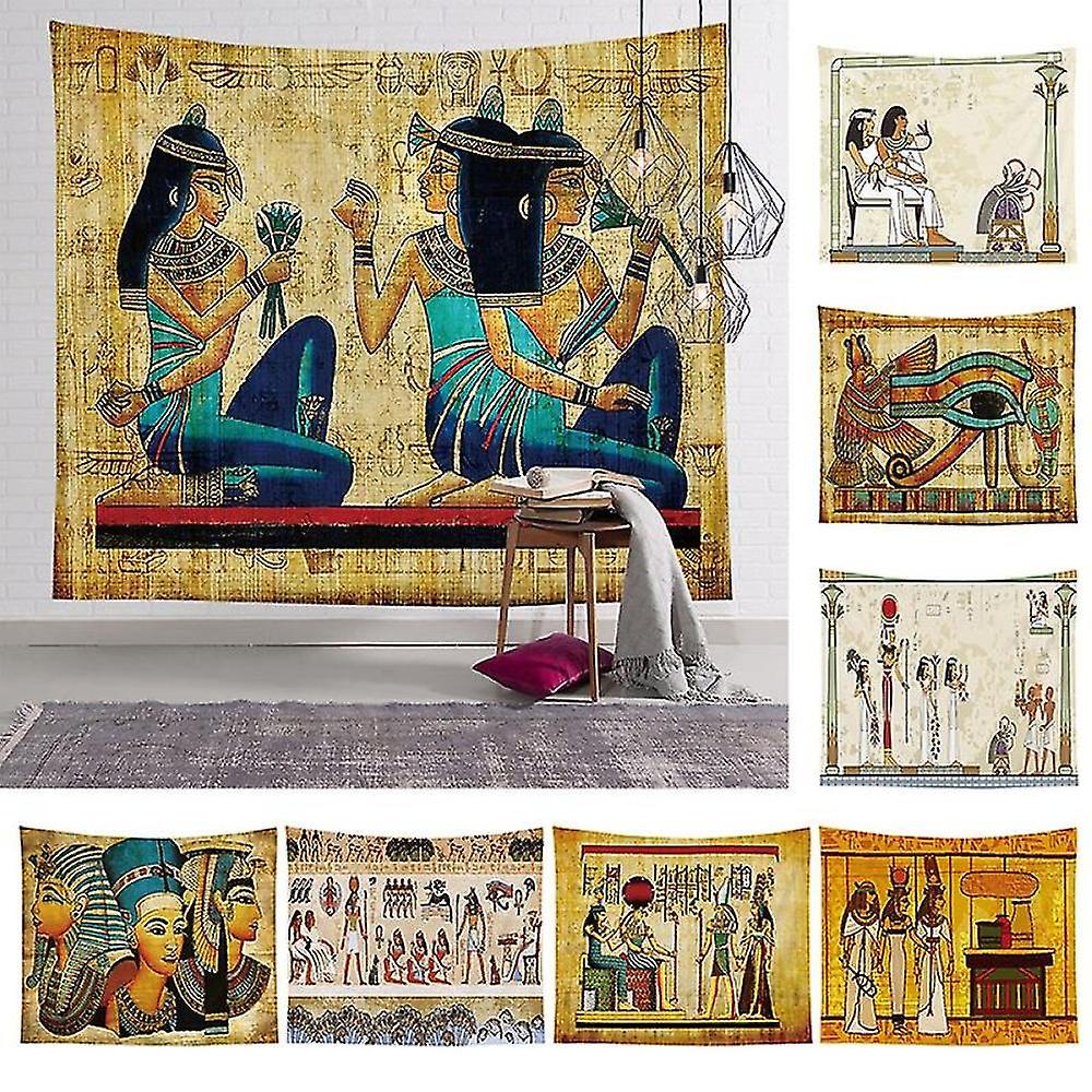 95x73/130x150cm Egyptian Pharaoh Blanket Backdrop Decor