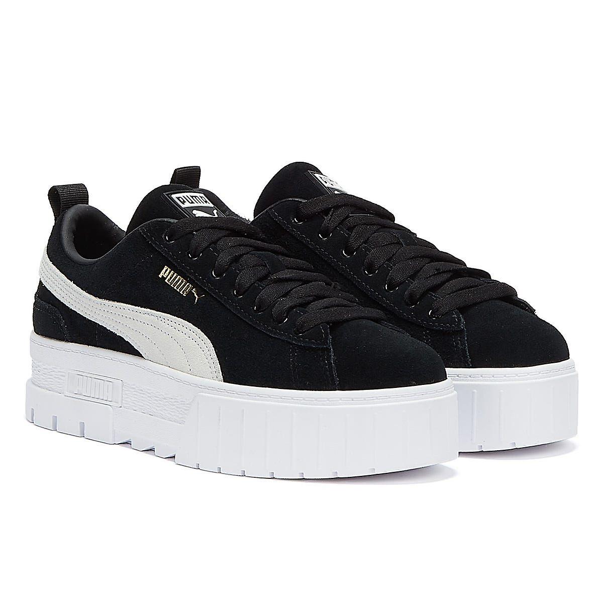 Puma Mayze Womens Trainers - (Black / White)