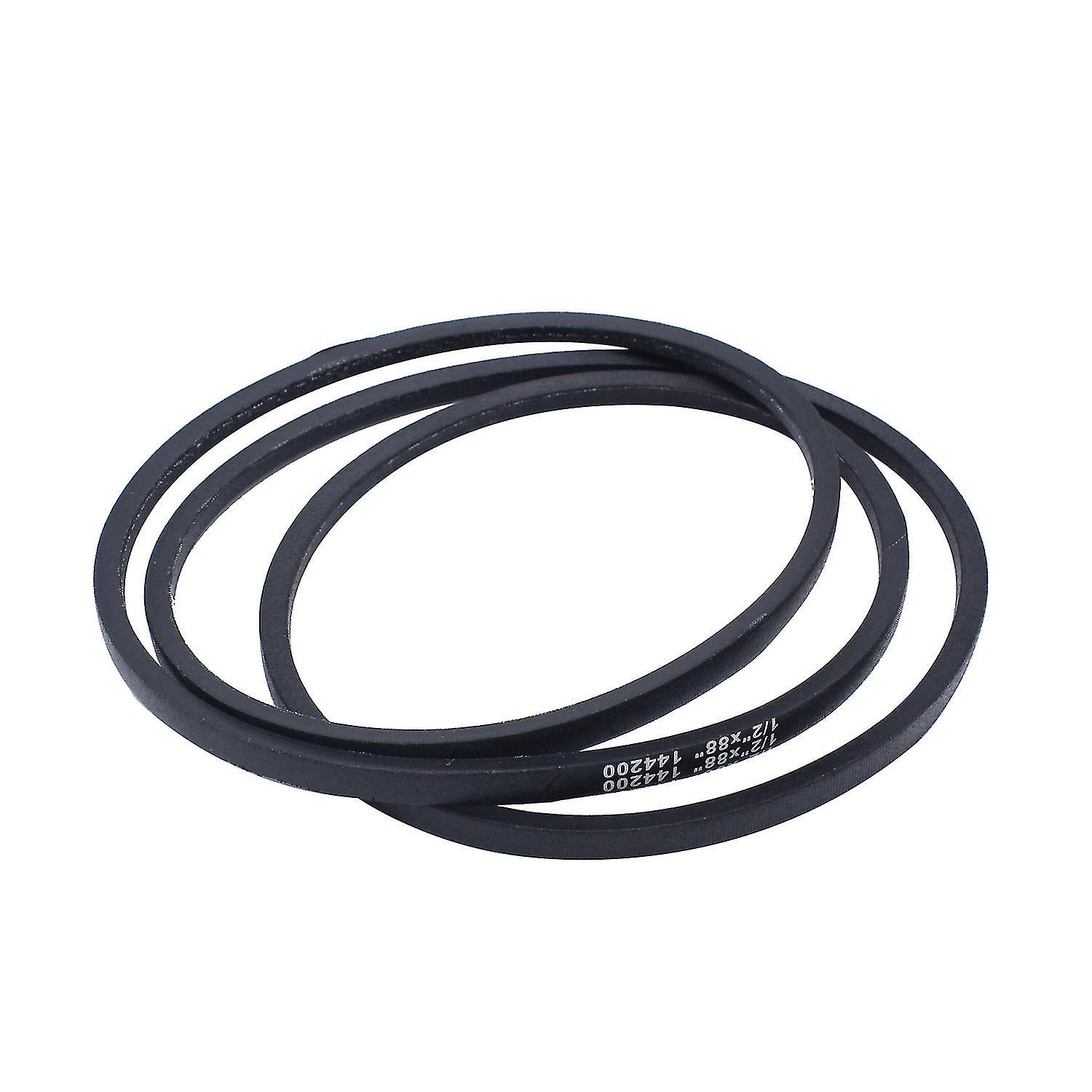 42 polegadas Mower Deck Drive V-belt 1/2 polegadas X 88 polegadas Belt Replacement 144200 Compatível com Craftsman