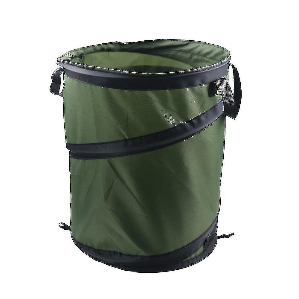 Trash Bag Garbage Storage Portable Collapsible Garden Leaf Trash