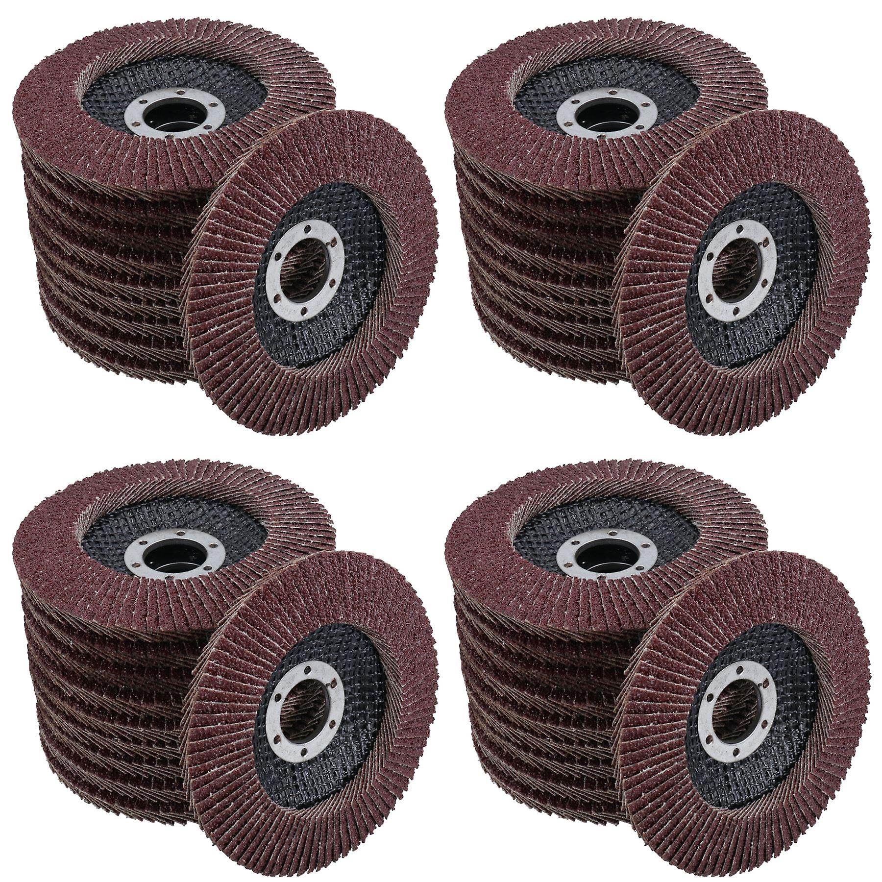 Type 29 Premium Flap Grinding Sanding Discs 80 Flaps 40 Grit Coarse 115mm 40pk