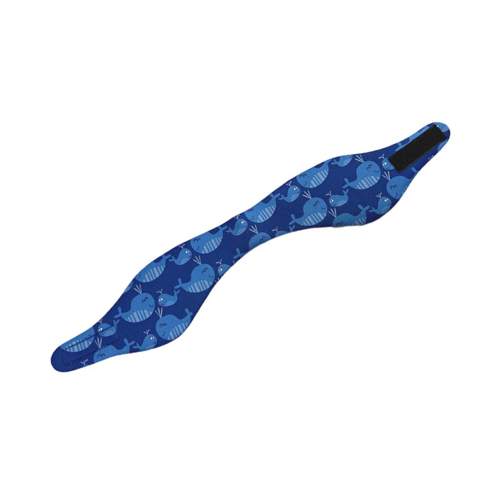 Barn Svømmere Pannebånd Ørebånd Hårbeskyttelse Søt Solid Elastisk Neopren Style E