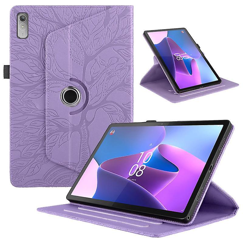 Nuova custodia rotante Lenovo per P11 (2nd Gen) / Pad Plus 11,5 pollici -360 gradi Supporto rotante Viola chiaro