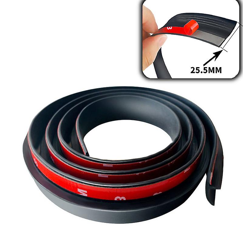 Trunk Lid Gap Seal Strip Car Rubber Sealing Strip Hatchback Upper Edge Trim Car Dustproof Sealant For Car Suv