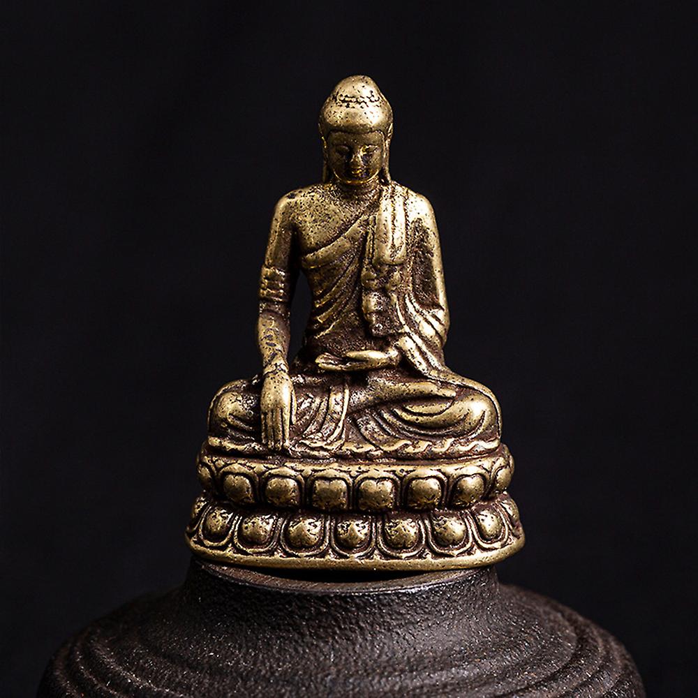 Thailand Buddha Sculpture Ornaments Creative Craft Tabletop Statue