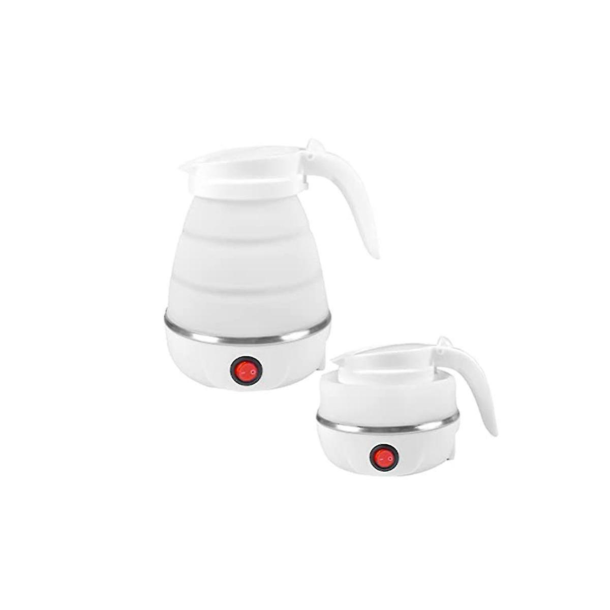 Travel Folding Kettle Silicone Kettle Portable Shrinkable Kettle Eu Plug Ac