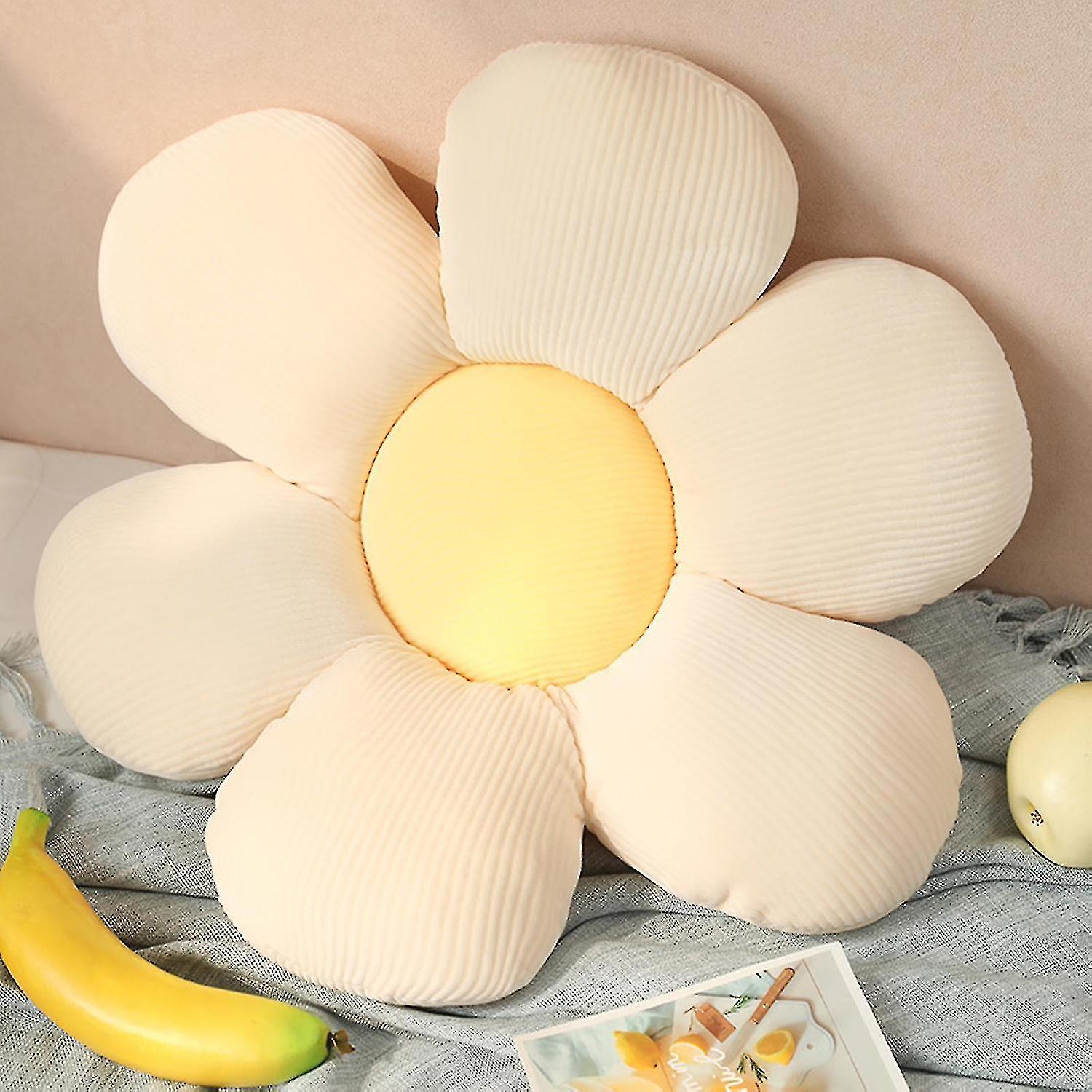 Flower Floor Pillow Flower Plush Seating Chair Cushion Cute Tie Dye Seat Oversized Throw Pillow Pad For Home Sofa Bed Decoration