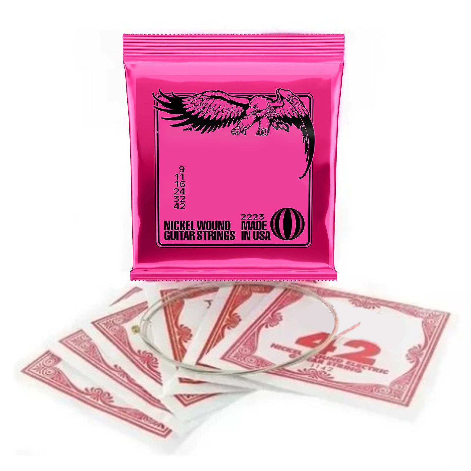 Guitar Strings Set 009 011 016 024 032 042 Replacement Electric Acoustic Folk Guitar Strings