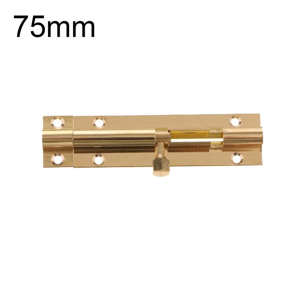 ZHOUBA Brass Door Slide Catch Lock Bolt Latch Home Gate Wardrobe Window Security Tool