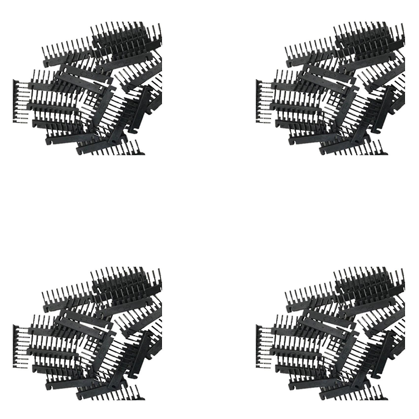 4x 6d Hair Button 40/batch Wig Connector Tool For 6d Hair Extension Machine