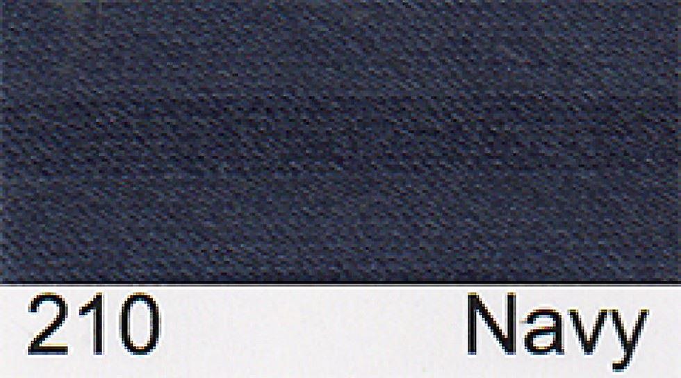 15mm Essential Trimmings Satin Bias Binding Tape 2m  Navy - per pack
