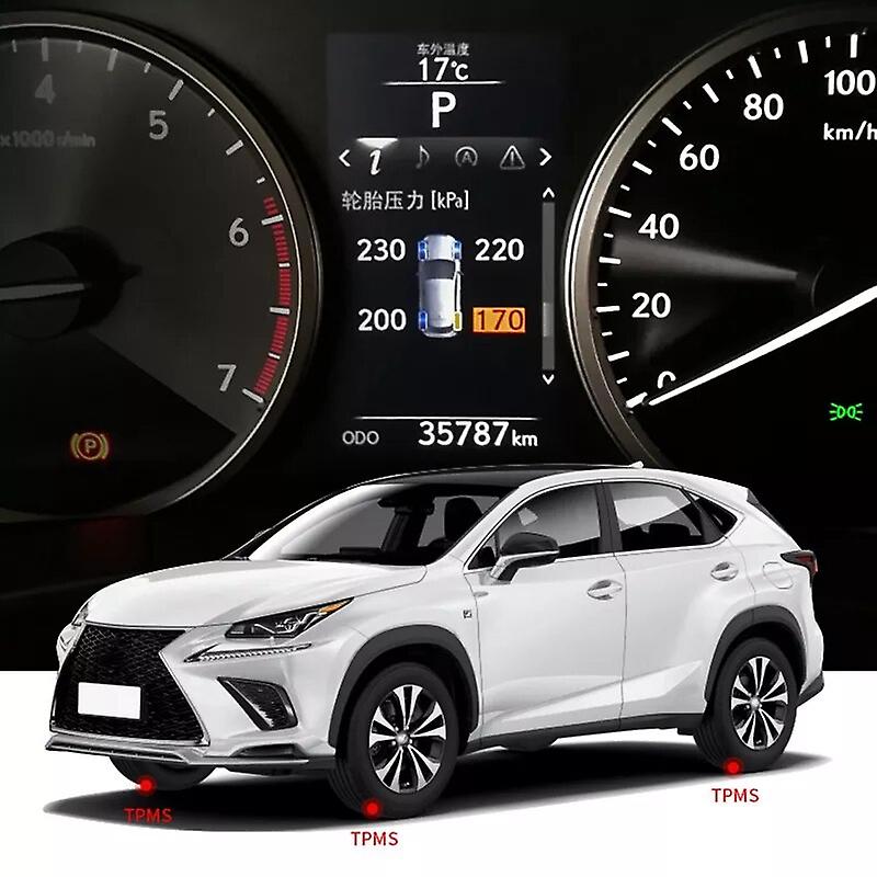 Car  Tpms Tire Pressure Monitoring System Screen Display For Toyota Lexus Nx Nx200t Nx300h 2015-2020