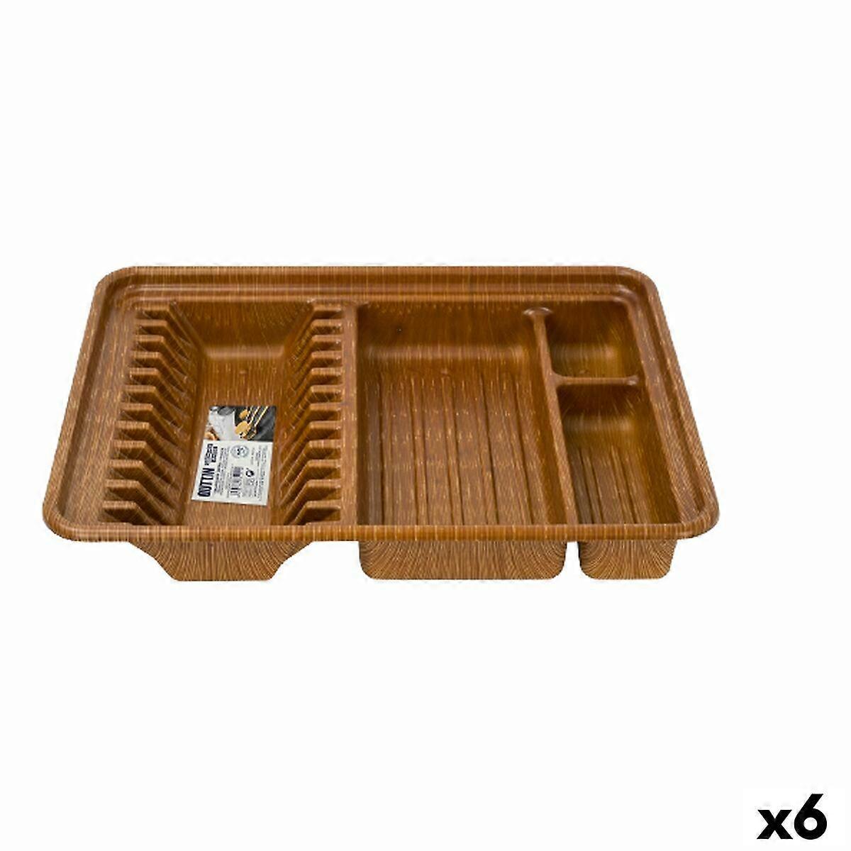 Abtropfgestelle für Küchenspüle Quttin 39 x 52 cm (6 Stück)