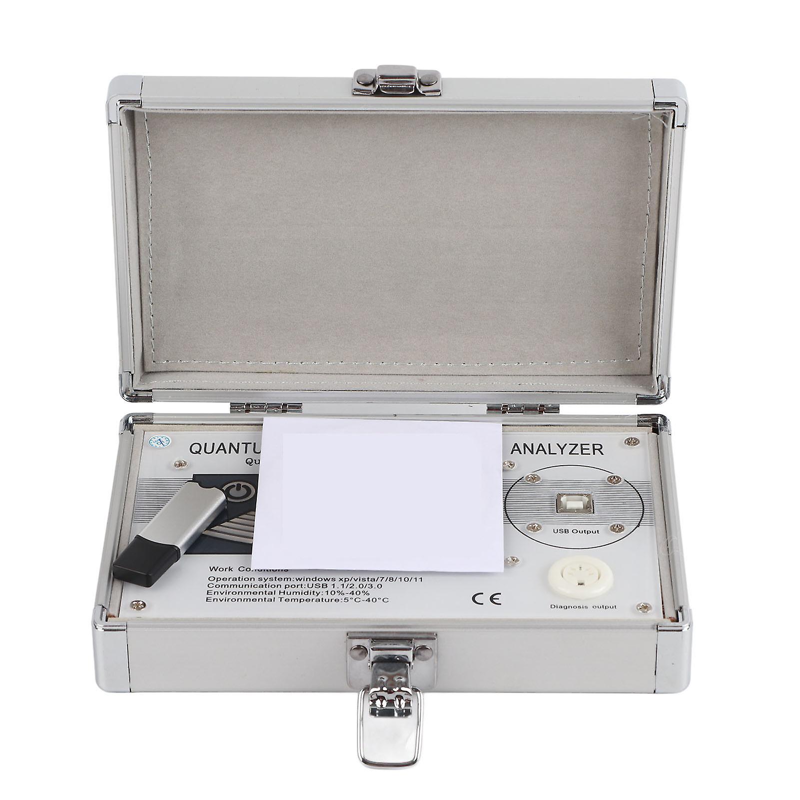 Quantum Magnetic Resonance Human Body Analyzer Sub Health Diagnostics Device with USB Cable