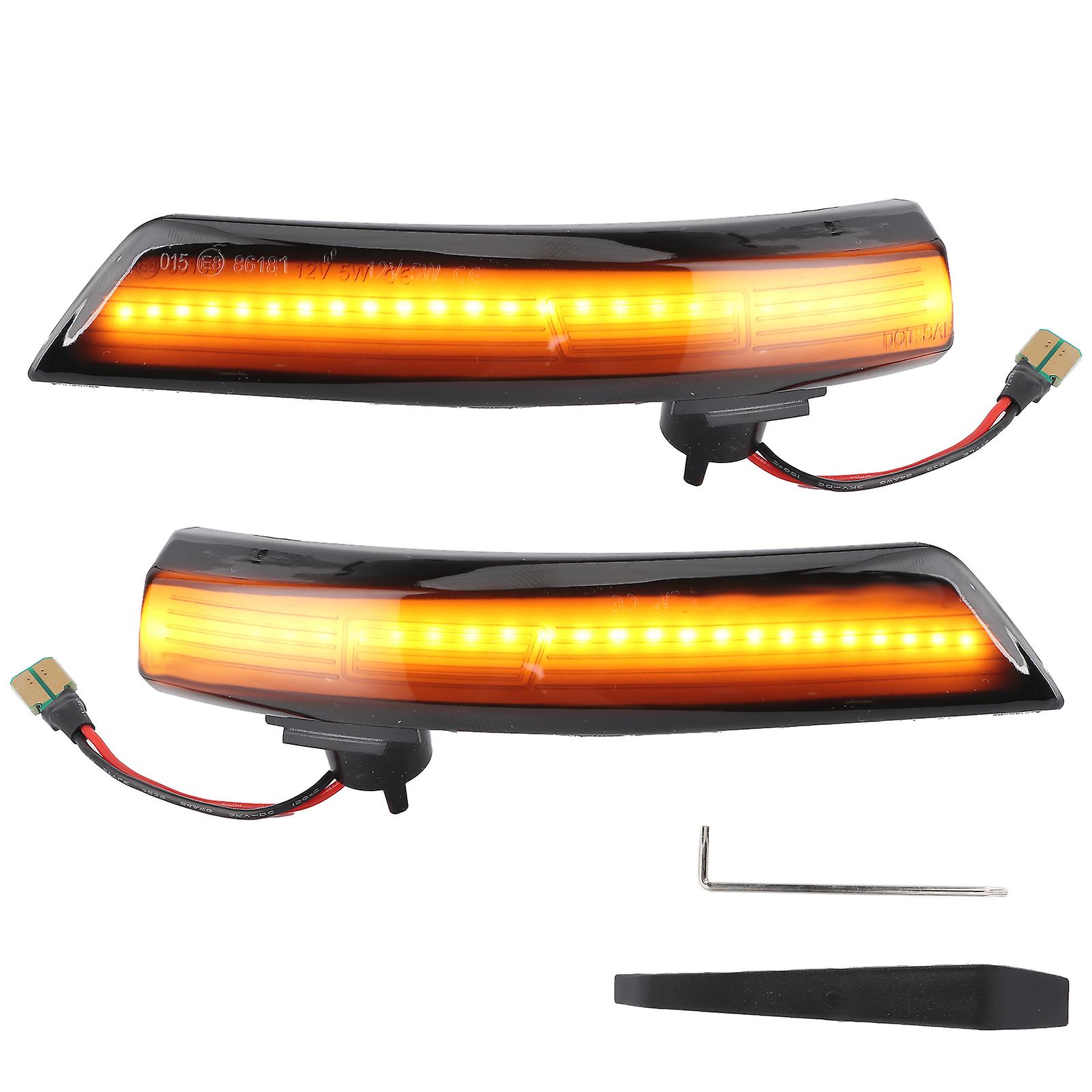 Pair of dynamic LED mirror indicators for Ford Focus MK 2 and 3