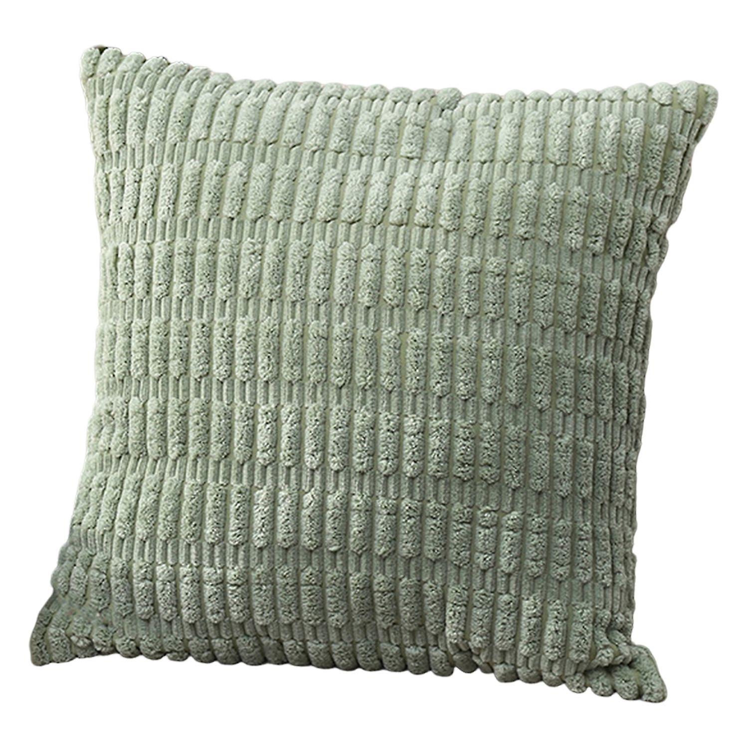 Pillow Cover Comfortable Soft Boho Striped Throw Pillow Case with Hidden Zipper for Home Sofa Decora