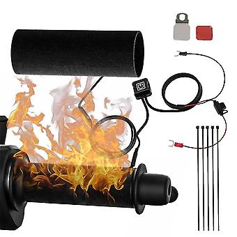 Electric Scooter Heating Handle Grip 12v 3-gear Waterproof Thermal Handlebar Heater Warmer For Motorcycle E-bike