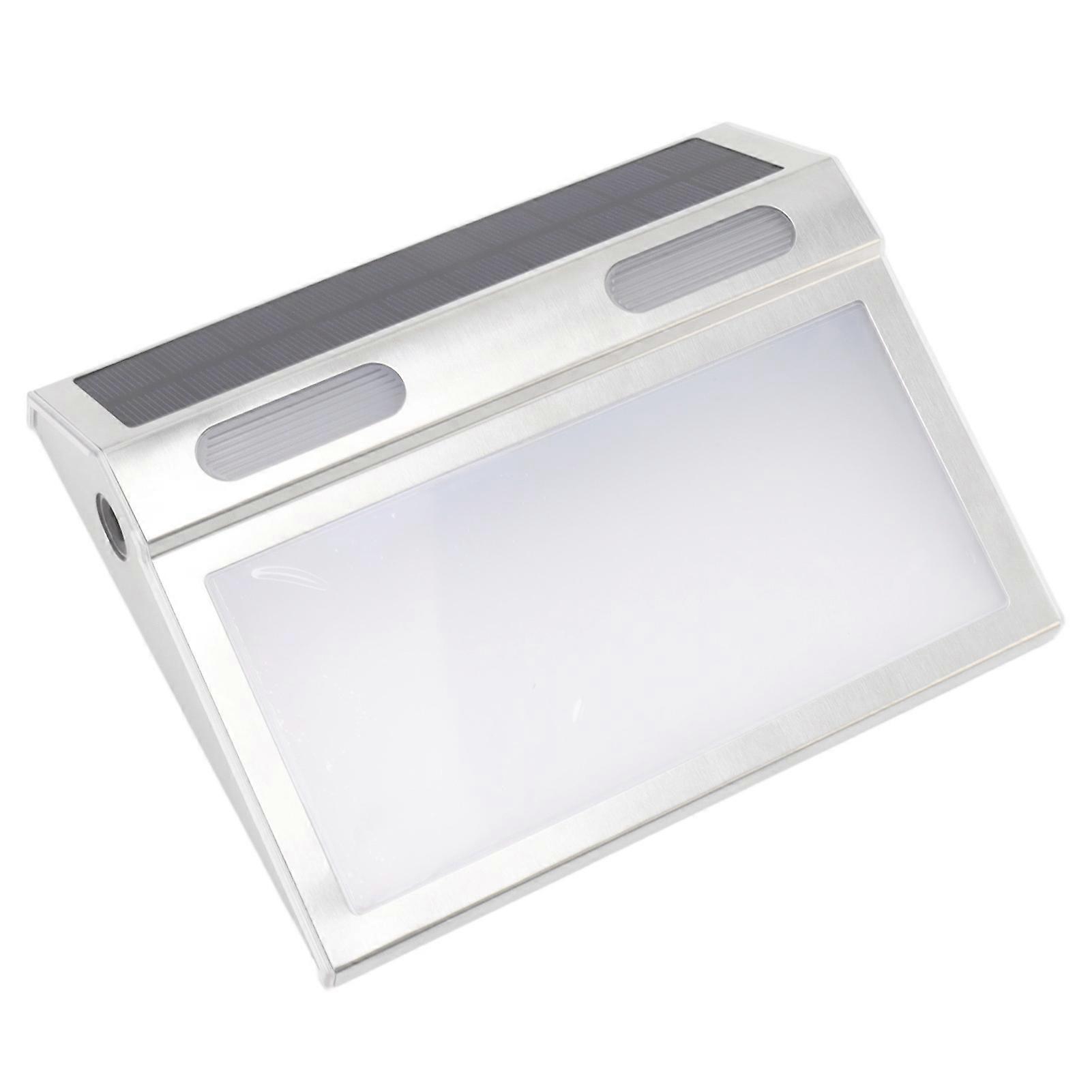 Solar Address Sign 3 Color Temperature Adjustable Waterproof LED House Number Light