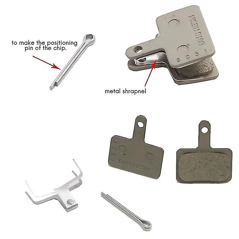 1 Pairs Resin Bicycle Brake Pads For B01s G01s M355 M395 Mountain Bike Disc Brake Parts