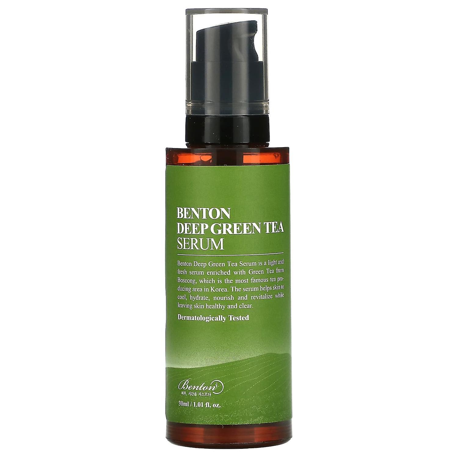Benton, Deep Green Tea Serum, 1.01 fl oz (30 ml)