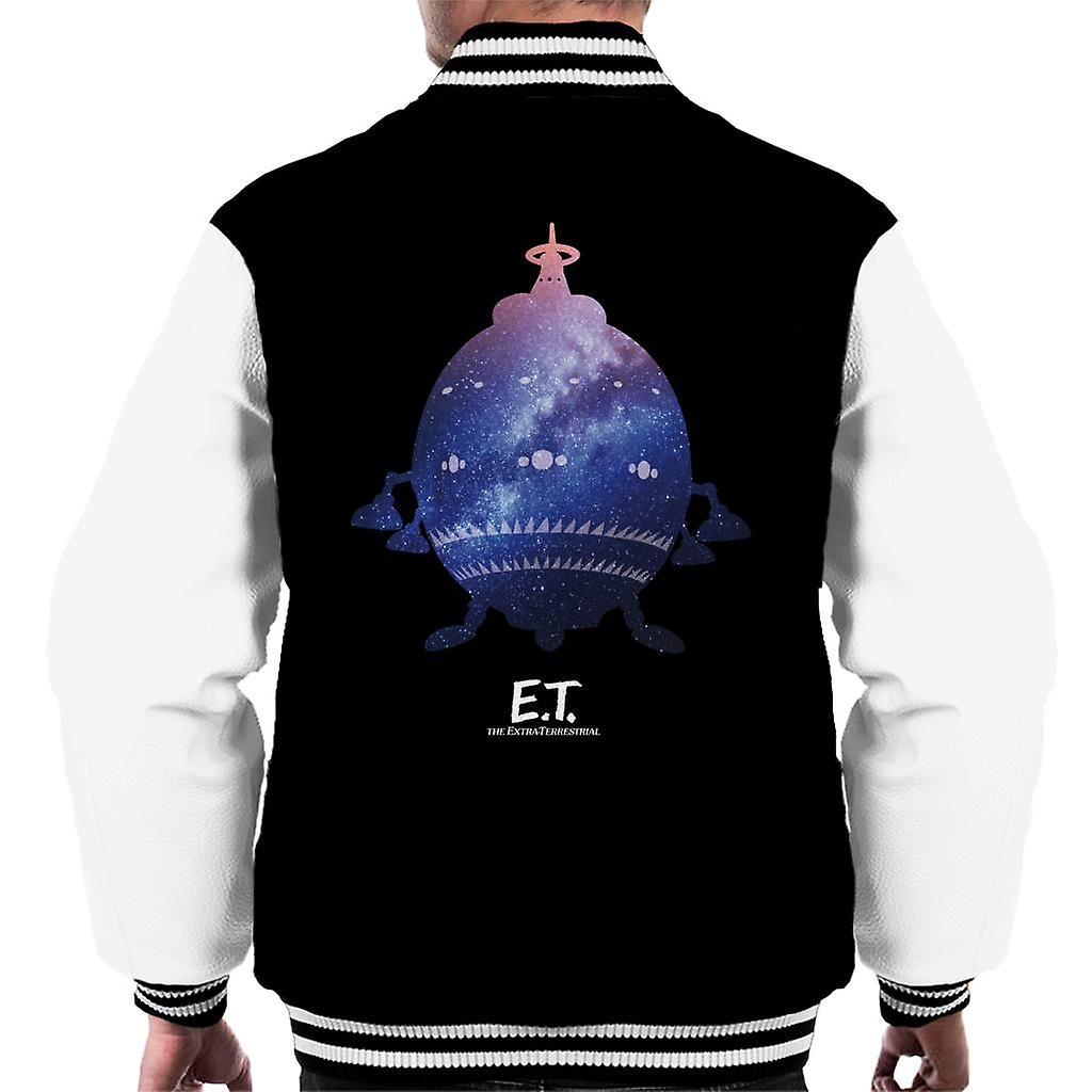 E.T. Spacecraft Galactic Silhouette Men's Varsity Jacket