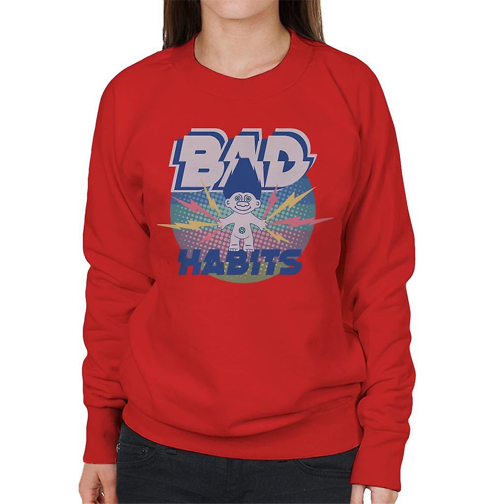 Trolls Bad Habits Lightning Women's Sweatshirt