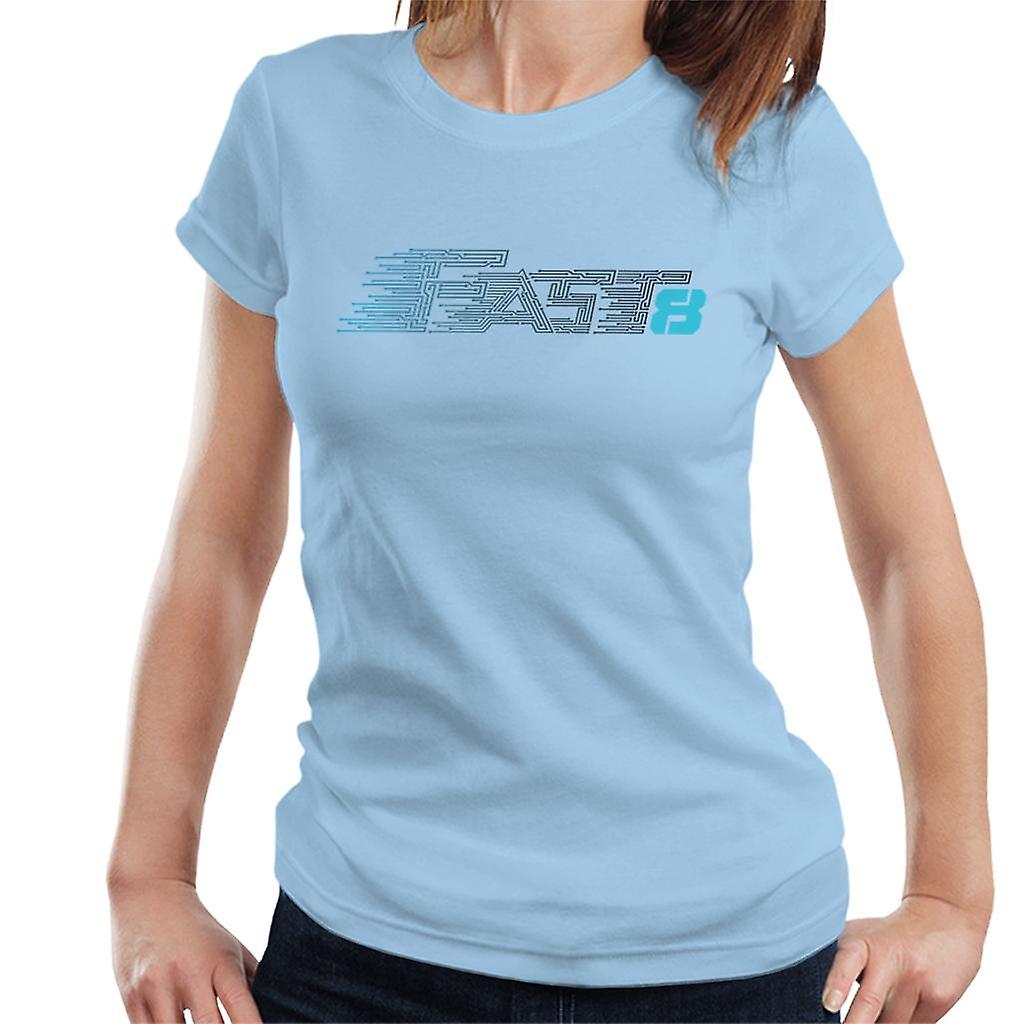 Fast and Furious Fast 8 Azul Mujer's Camiseta