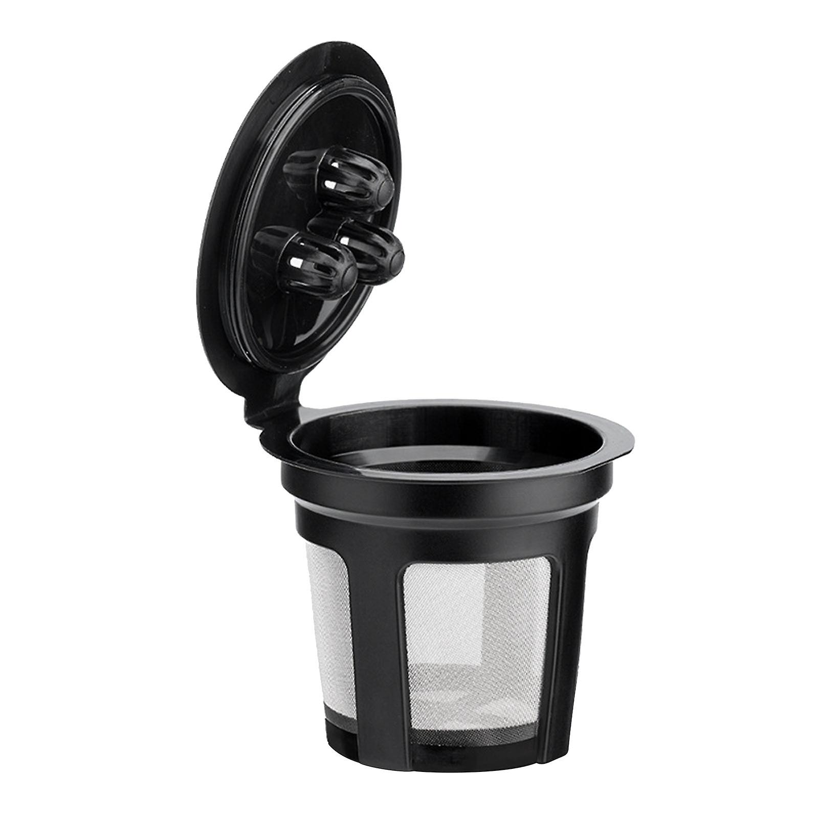 Reusable Coffee Filter Plastic 3 Hole Empty Capsule Replacement for Dual Brew Machine