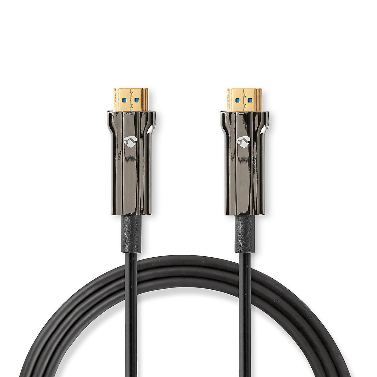 Active Optical Ultra High Speed HDMI Cable with Ethernet | ™ HDMI Connector | ™ HDMI Connector | 8K@60Hz 